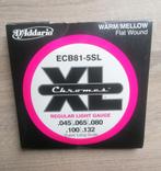 d'addario ECB81-5SL chromen bassnaren, Ophalen of Verzenden, Nieuw, Elektrisch, 5-snarig