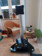 TV-standaard in hoogte verstelbaar, verrijdbaar, Audio, Tv en Foto, Televisiebeugels, Ophalen, Gebruikt