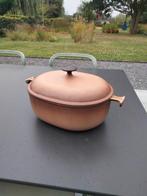 Vintage XL Le Creuset Enzo Mari emaille braadpot nr33, Huis en Inrichting, Ophalen of Verzenden, Gebruikt, Gietijzer