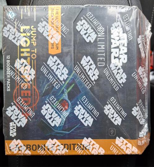 Star Wars Unlimited Carbonite Box = SEALED brand new, Hobby en Vrije tijd, Verzamelkaartspellen | Overige, Nieuw, Ophalen
