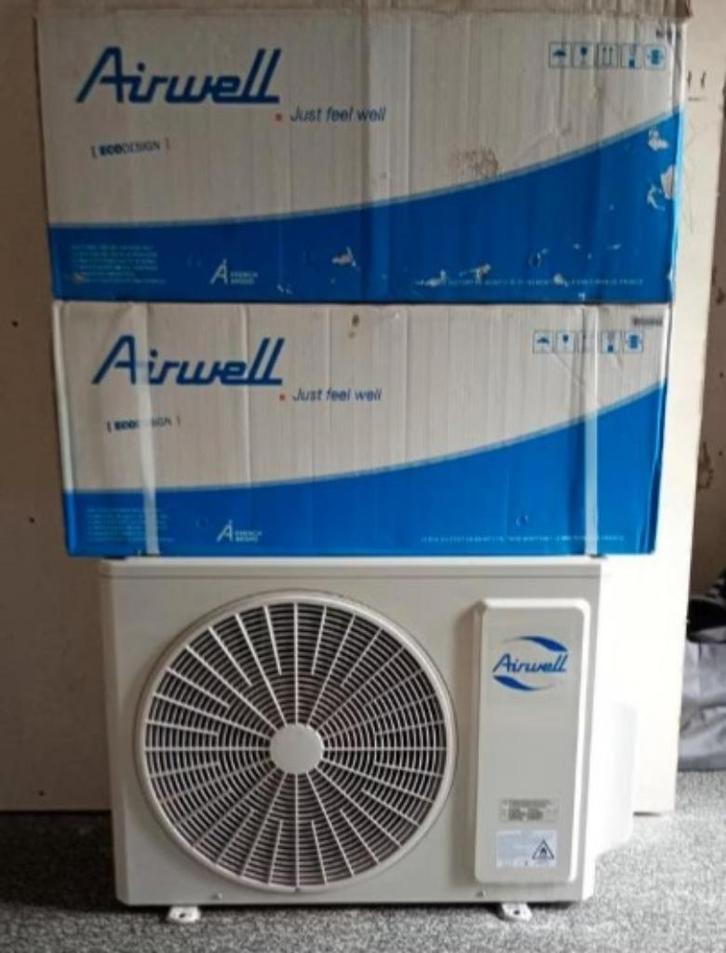 Warmtepomp Airwel, koelen en verwarmen, Doe-het-zelf en Bouw, Verwarming en Radiatoren, Nieuw, Overige typen, Ophalen