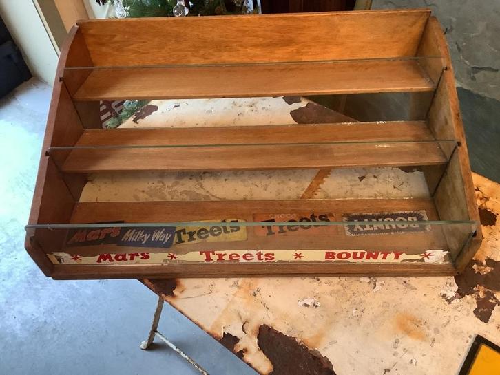 Antieke snoepdisplay jaren 50 !!, Antiek en Kunst, Antiek | Overige Antiek, Ophalen