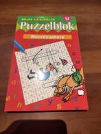 Puzzelblok woordzoeker 8-9 jaar, Hobby en Vrije tijd, Denksport en Puzzels, Ophalen of Verzenden, Zo goed als nieuw, Puzzelboek