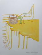ANTOINE DE SAINT-EXUPERY / PETIT PRINCE / KLEURLITHO 40x31cm, Ophalen of Verzenden