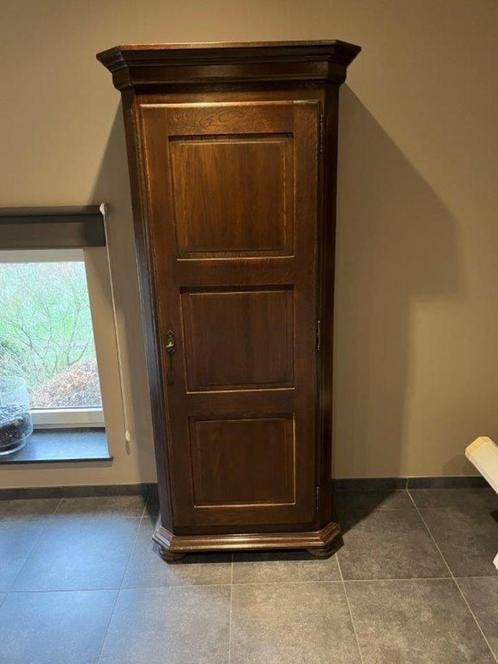 Mooie eiken Halkast., Huis en Inrichting, Kasten | Kleerkasten, Zo goed als nieuw, 150 tot 200 cm, 50 tot 100 cm, 50 tot 75 cm