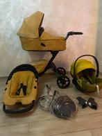 Stokke Xplory X Golden Yellow 3-in-1 Cybax Maxi Cosi, Babygeluk, Zo goed als nieuw, Willebroek, Babygelukjasara@outloo.be