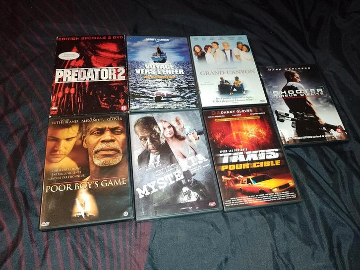 A vendre en DVD liste évolutive Danny Glover, CD & DVD, DVD | Action, Comme neuf, Action, À partir de 9 ans, Enlèvement ou Envoi