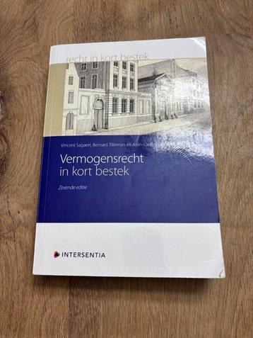 Handboek vermogensrecht in kort bestek  beschikbaar voor biedingen