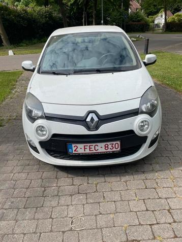 Tweedehands Renault twingo, Autos, Entreprise, 5 places, Air conditionné, Blanc