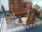 Mooie mechelse tafel met 4 stoelen, Antiquités & Art, Antiquités | Meubles | Tables, Enlèvement