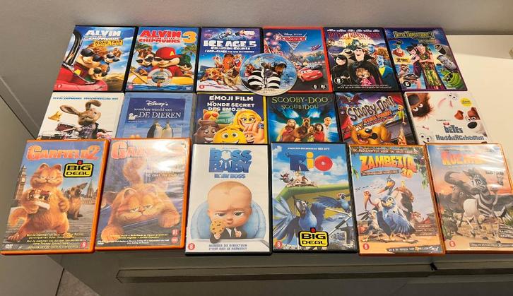 22 kinder DVD's, Cd's en Dvd's, Dvd's | Kinderen en Jeugd, Gebruikt, Film, Overige genres, Alle leeftijden, Ophalen of Verzenden