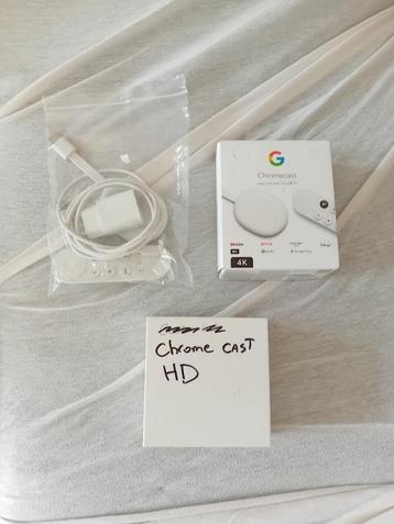 3x Chromecast 4K & HD beschikbaar voor biedingen