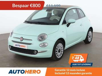Fiat 500C 1.2 Lounge (bj 2019) beschikbaar voor biedingen