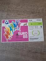 Inkomticket groepsfase EK 1988 Engeland-Nederland