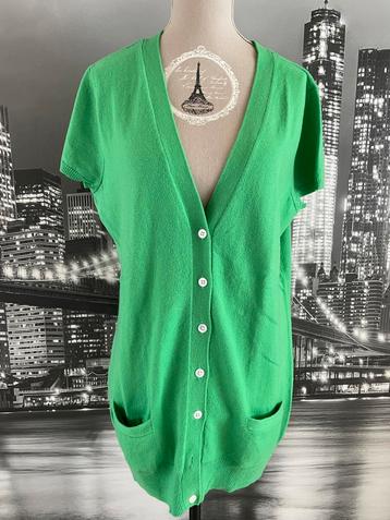 prachtige groene cardigan - Ralph Lauren - XL beschikbaar voor biedingen