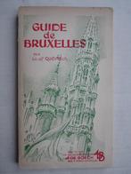 Guide de Bruxelles par Louis Quiévreux - Dédicacé, Livres, Guides touristiques, Comme neuf, Enlèvement ou Envoi