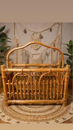 Vintage tijdschriftenhouder, rotan, Enlèvement, Comme neuf