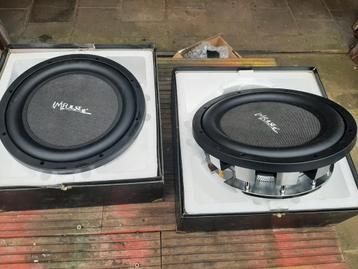 2 platte subwoofers. NIEUW!