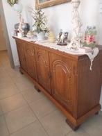 eiken dressoir, Ophalen, Eikenhout, Zo goed als nieuw, 200 cm of meer
