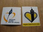 Autocollants anciens Région Nord Pas De Calais, Enlèvement ou Envoi, Neuf, Autres types