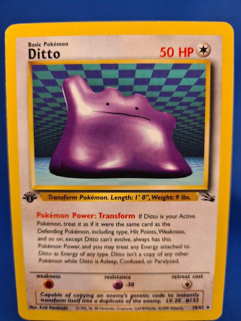 Ditto 18/62 - Fossil (1st edition), Envoi, Utilisé