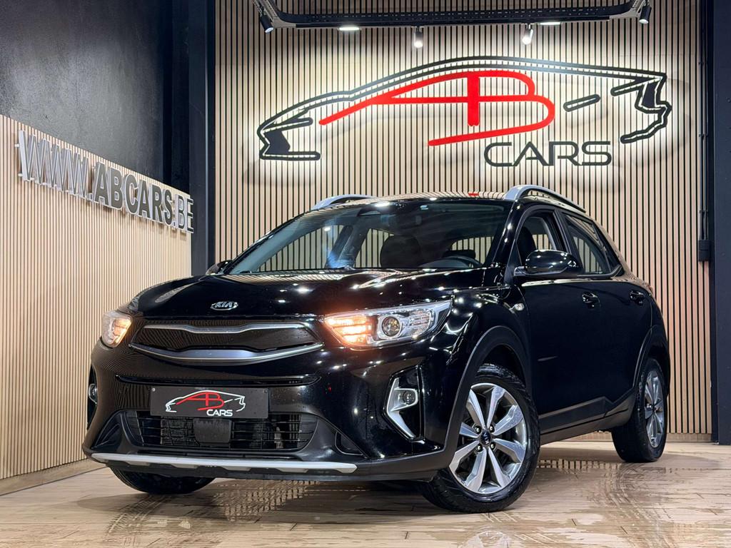 Kia Stonic 1.0 * GARANTIE 12 MOIS * 1ER PROPRIETAIRE *, Stof, Gebruikt, 1650 kg, Zwart