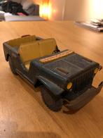 Jeep “Construction Jeep” KW919 Jouet Tôle Japon – Années 60, Enlèvement ou Envoi, Utilisé, Voiture, Autres marques