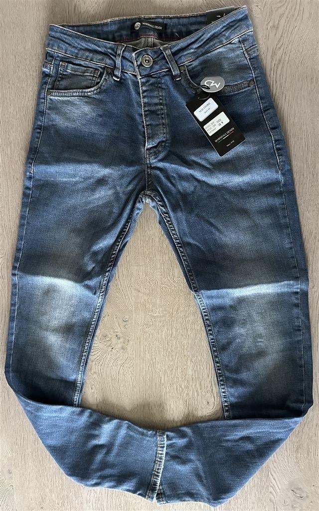 Marshall Denim Jeans ~NIEUW~ [8] Maat 31, Enlèvement ou Envoi, Neuf, Bleu, W32 (confection 46) ou plus petit