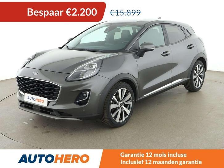 Ford Puma 1.0 EcoBoost Titanium X, Autos, Ford, Achat, Puma, ABS, Airbags, Air conditionné, Android Auto, Apple Carplay, Bluetooth