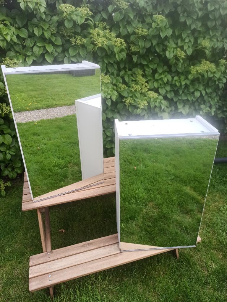2 spiegelkastjes, Enlèvement