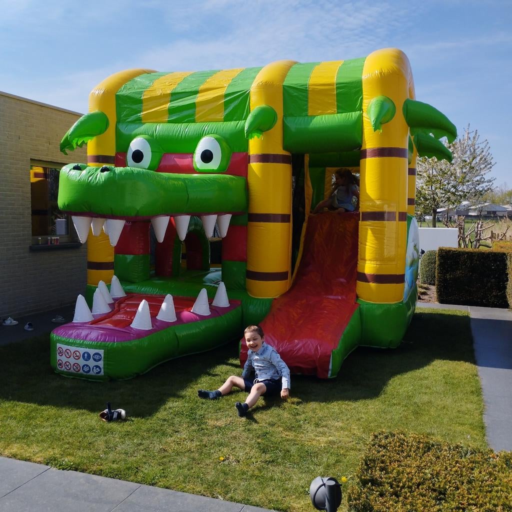 leuk springkasteel te huur Waasland, Ophalen