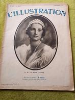 Antiek frans tijdschrift . Overlijden van koningin Astrid ., Ophalen of Verzenden