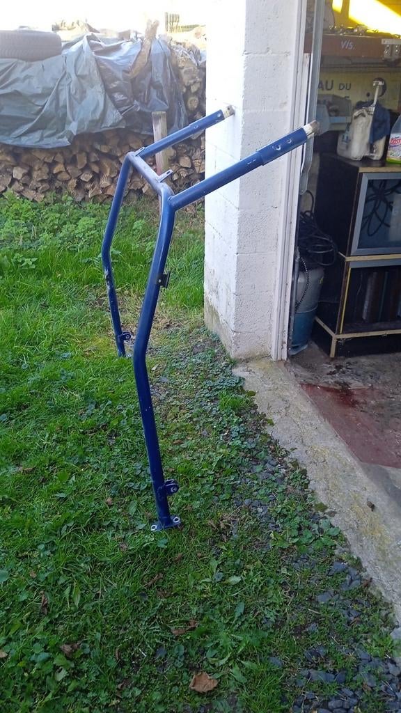 Arceau avant OMP(+PAPIERS)+2 barres latérales CD/CV+manchons, Ophalen