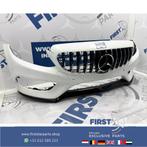 W205 C43 AMG VOORBUMPER C KLASSE BUMPER + PANAMERICANA GRIL, Gebruikt, -, Voor, Ophalen of Verzenden