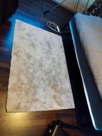 Beige zacht rechthoekig tapijt 155x100cm, Maison & Meubles, Ameublement | Revêtements de sol, Beige, Comme neuf, Enlèvement, Tapis