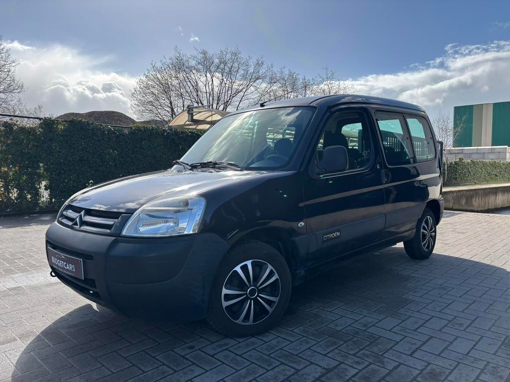 Citroen Berlingo 1.4Benzine/55Kw/2008/Gekeurd Rijklaar1.999€, Auto's, Zwart, Zwart, Handgeschakeld, Euro 4