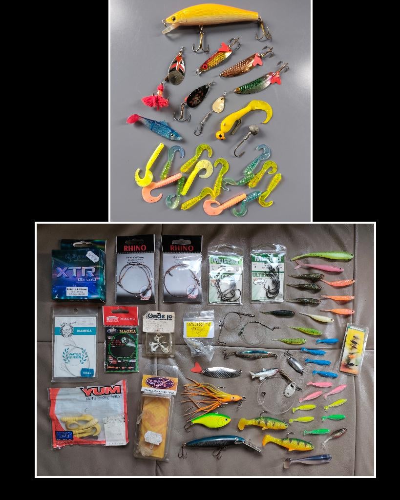 Troc Echange Lot de matériel divers de peche sur