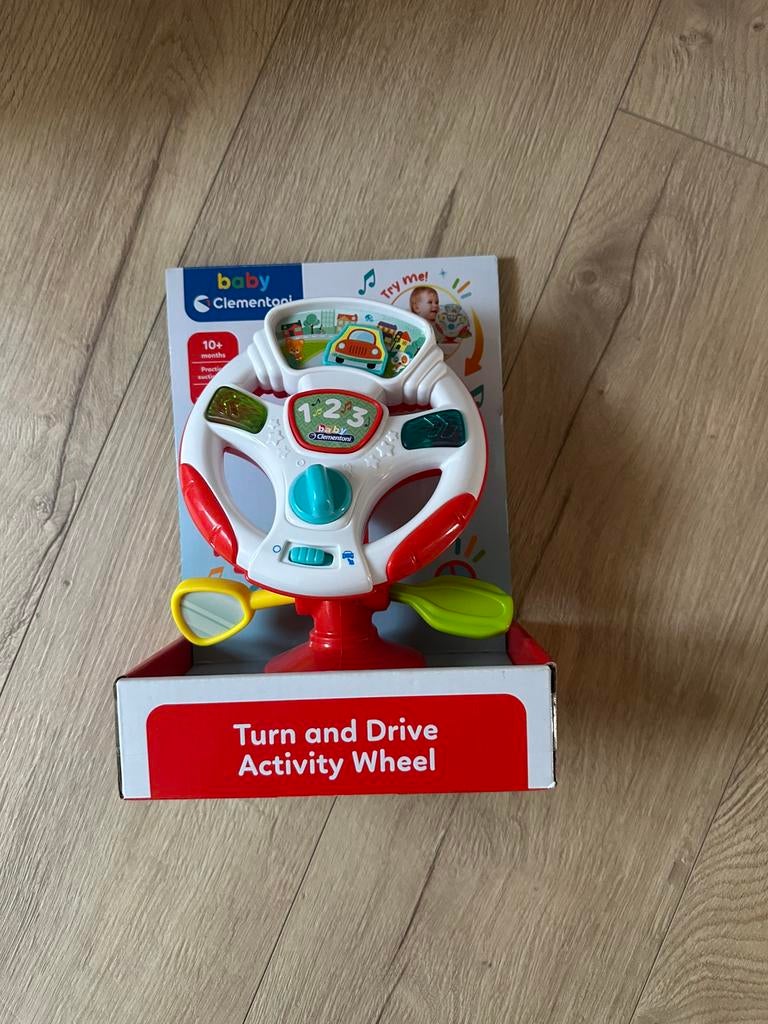 Turn and drive activity wheel, Ophalen of Verzenden, Nieuw, Auto, Met geluid