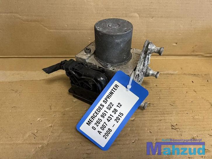 MERCEDES SPRINTER B906 Abs pomp A0074313812 2006-2018, Auto-onderdelen, Elektronica en Kabels, Mercedes-Benz, Gebruikt
