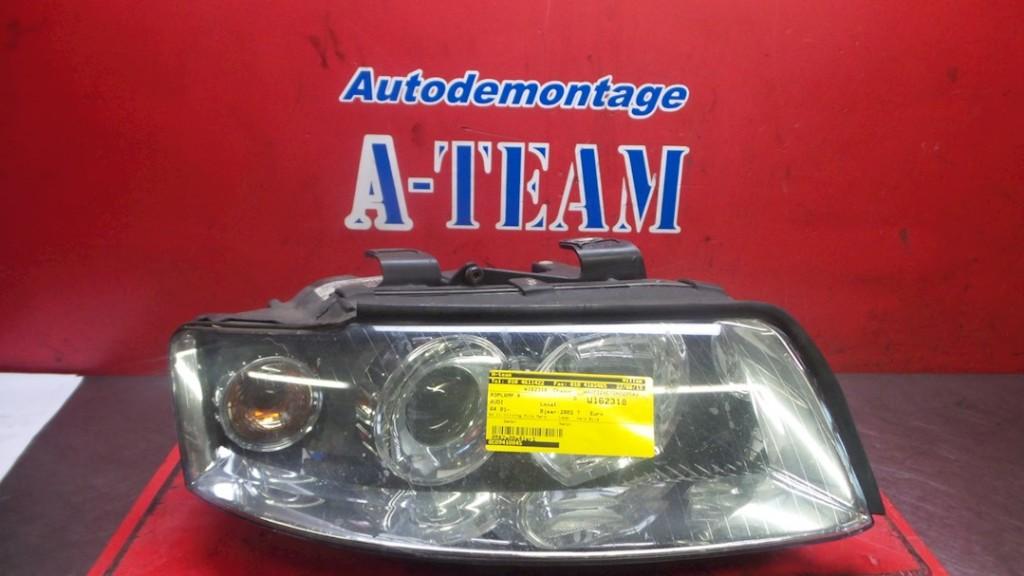 KOPLAMP RECHTS Audi A4 (B6) (01-2000/01-2005) (8E0941004S), Gebruikt, Audi