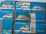 Lot notices Simca et Talbot (1100-1301- Horizon etc), Envoi