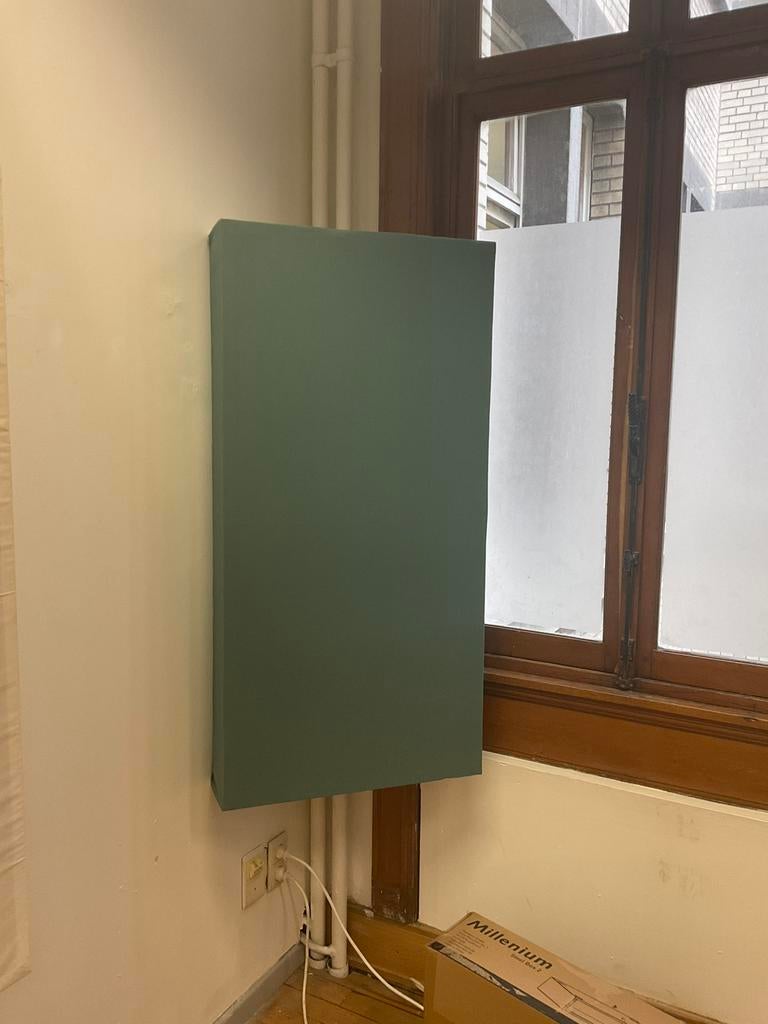 DIY-akoestische panelen, Ophalen, Gebruikt