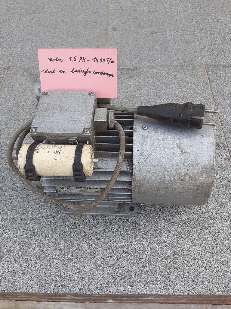 elektrische motor, Enlèvement