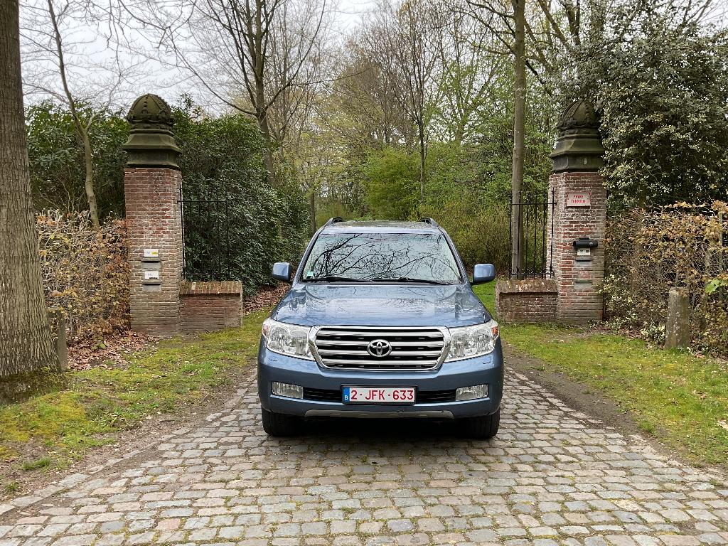 Toyota land cruiser 200 LICHTE VRACHT Met onderhoudsboekje, Automaat, Blauw, Leder, Diesel