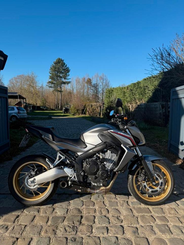 Honda CB650F *IXIL* 8000km! @AelbrechtMotors, Motos, Motos | Honda, Entreprise, ABS, Enlèvement
