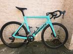 Bianchi Aria Aero bike taille 59 Sram Rival Etap 12 vitesses, Vélos & Vélomoteurs, 57 à 61 cm, Comme neuf, Enlèvement, Carbone