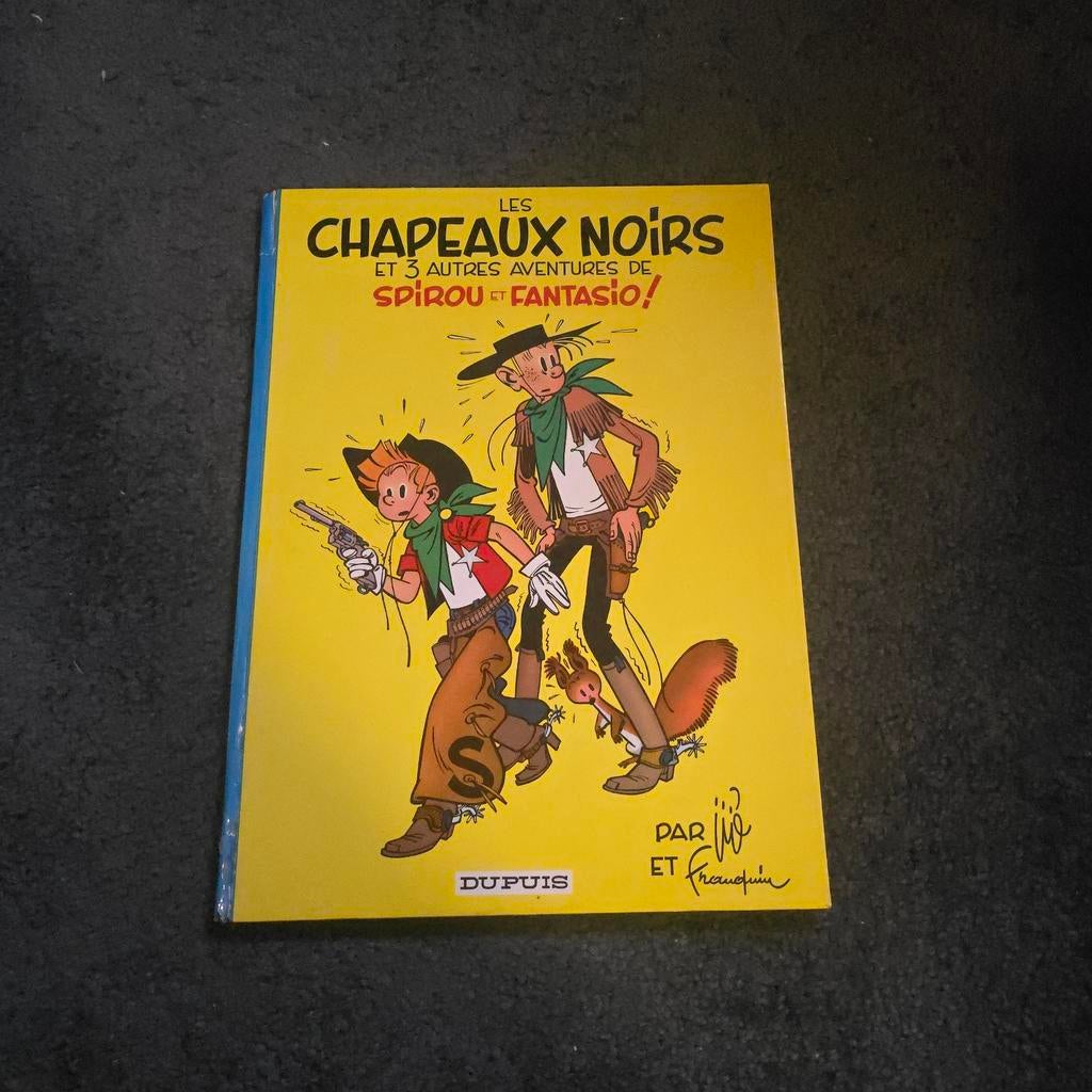 Spirou et fantasio les chapeaux noirs 1966