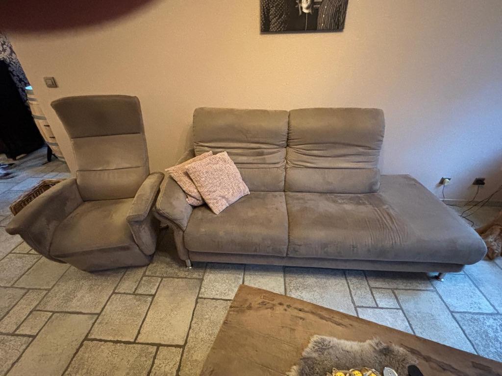 Zetel, Ophalen, Gebruikt, Driepersoons, 75 tot 100 cm