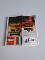 Lego 376 handleiding, Enlèvement ou Envoi, Lego