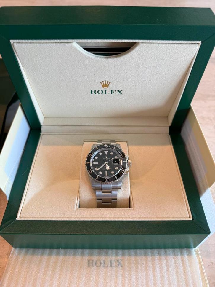 Rolex Submariner, Handtassen en Accessoires, Horloges | Heren, Zo goed als nieuw, Rolex, Ophalen